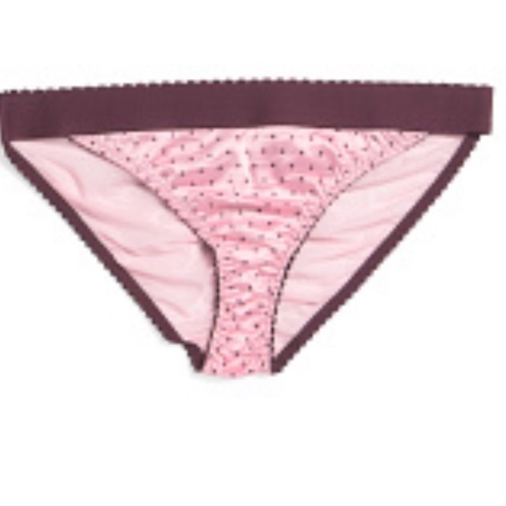 Free People Intimately FP Viva La Bikini Cut Briefs - Pink, Small, NWT - Picture 7 of 7